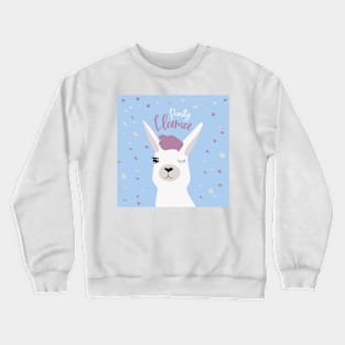 Party Llama Crewneck Sweatshirt